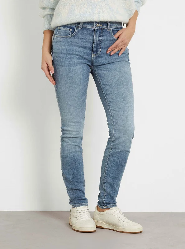 High-Rise Skinny Leg Shape Up in Mid Wash