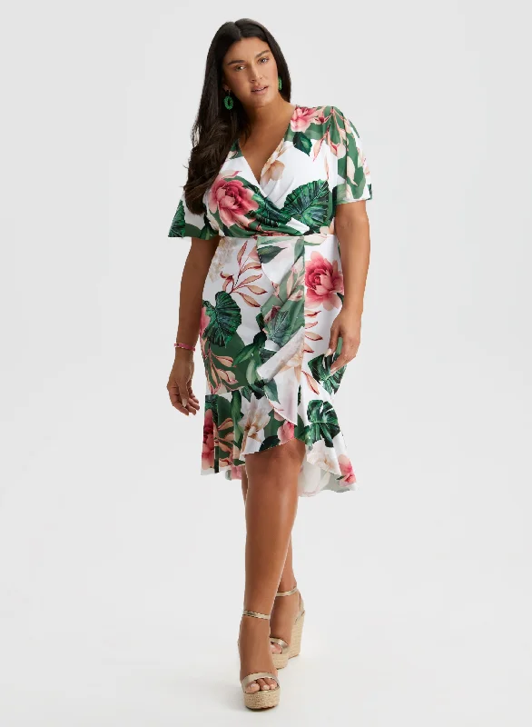 Joseph Ribkoff - Floral Print Dress