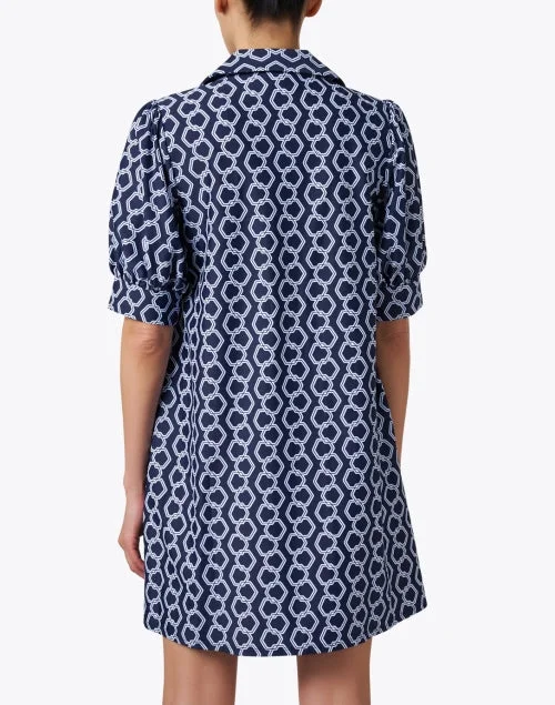 Emerson Navy Print Dress