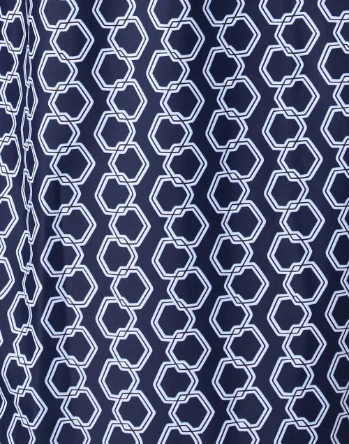 Emerson Navy Print Dress