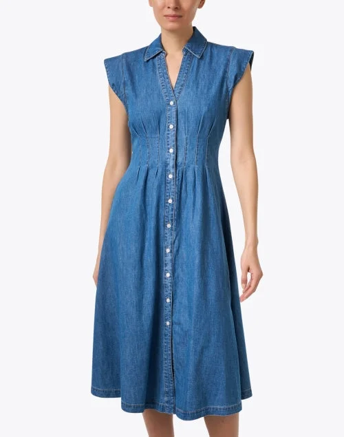 Ruben Blue Denim Shirt Dress