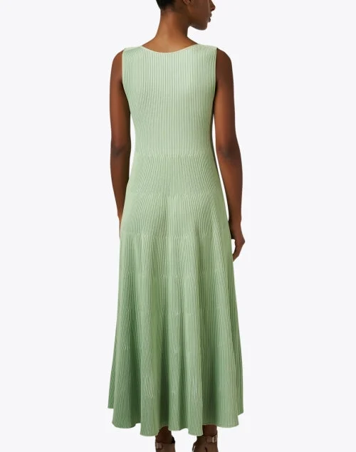 Sunny Green Knit Dress