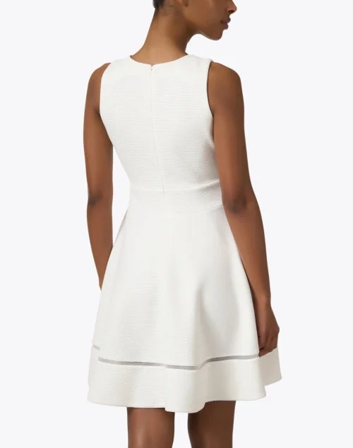 White Fit and Flare Dress