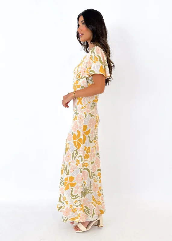 Yaira Maxi Dress - Blush Alila