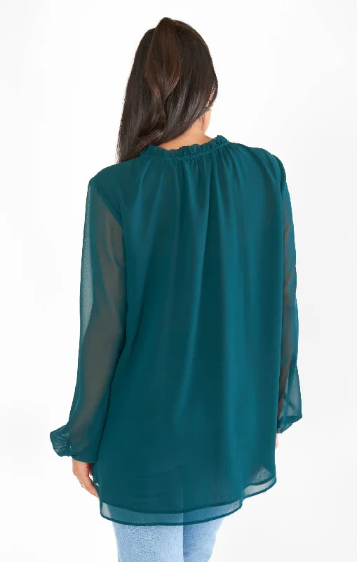 Alicia Tunic ~ Emerald