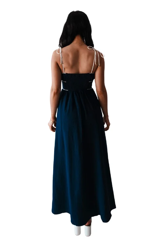 Ellisha Maxi Dress - Navy