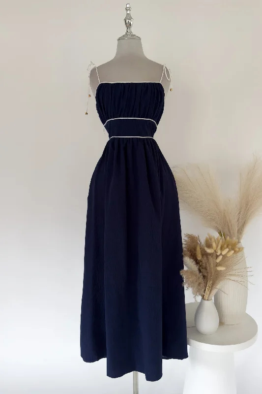 Ellisha Maxi Dress - Navy