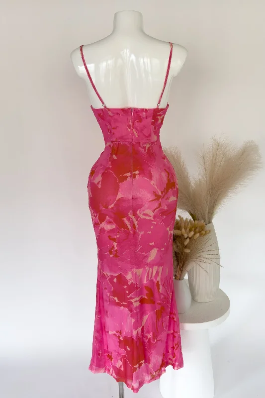 Gemma Maxi Dress - Pink