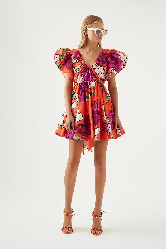 Gretta Bow Back Mini Dress