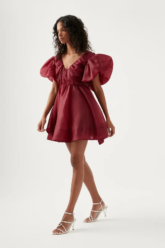 Gretta Organza Mini Dress