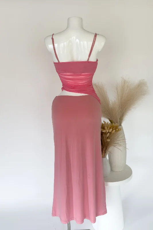 Kiara Maxi Dress - Pink