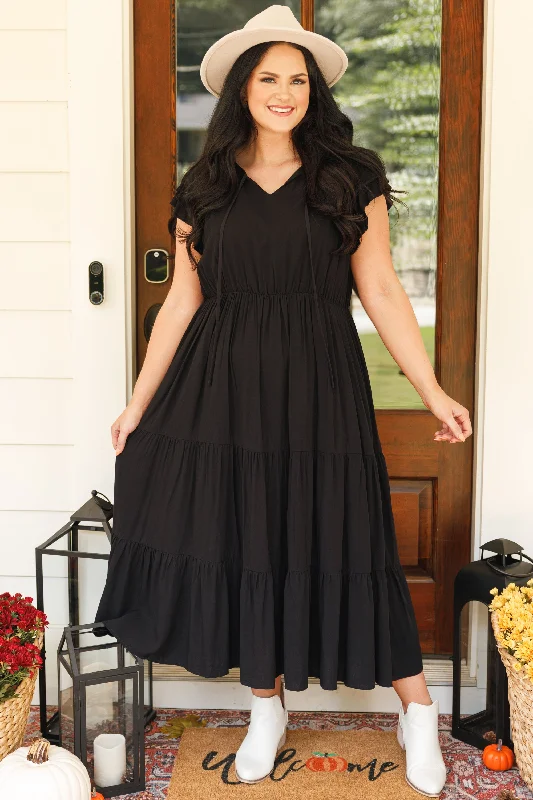 Love Me or Leave Me Dress, Black