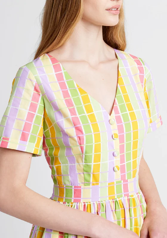 Popsicle Party Midi Dress