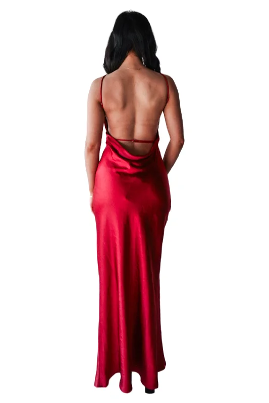 Seraphine Maxi Dress - Red