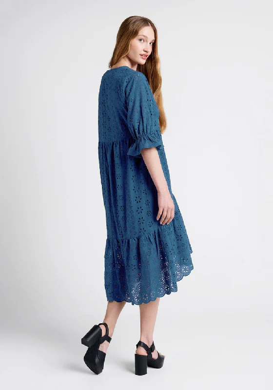 Taking The Day Hi Lo Midi Dress