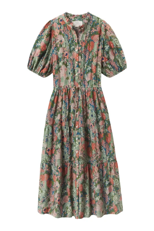 Trovata Birds of Paradis Hildie Dress in Tranquil Mist