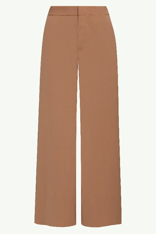 Essential Ultra Wide Leg Pants - Caffe