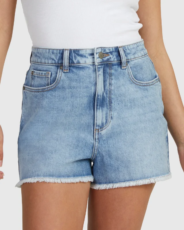 Womens Eva Short Beau Blue Shorts