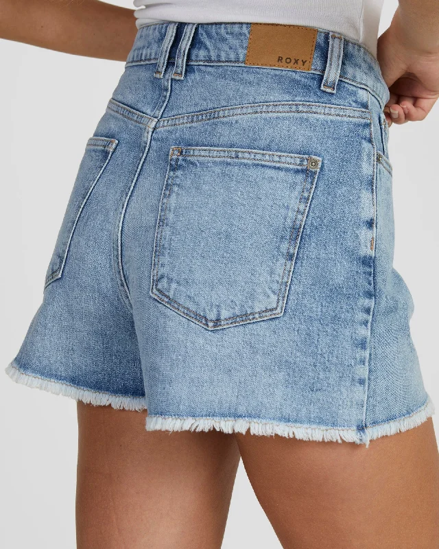 Womens Eva Short Beau Blue Shorts