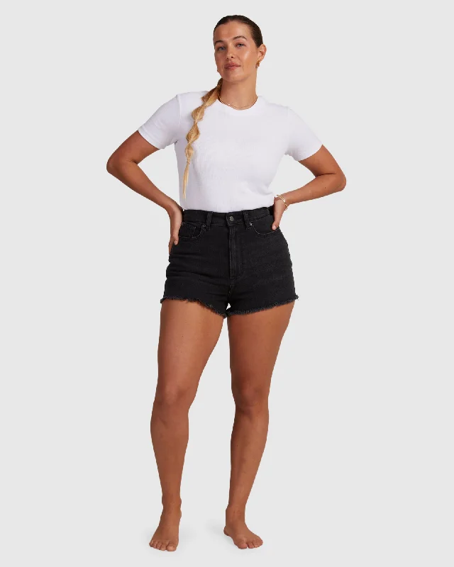 Womens Eva Short Blk Shorts