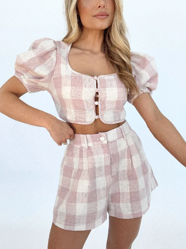 Gingham Delight Shorts