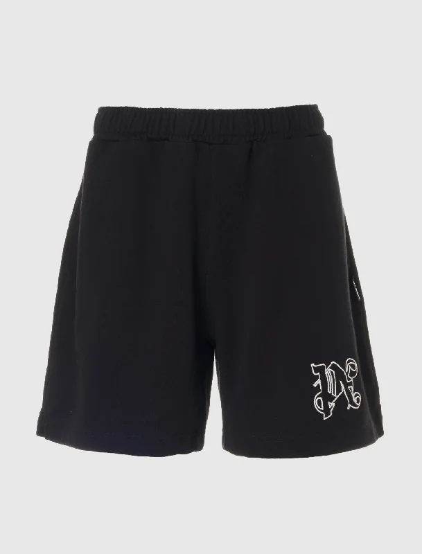 PA MONOGRAM SWEATSHORT