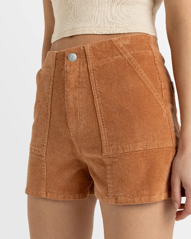 Womens Sessions Corduroy Shorts