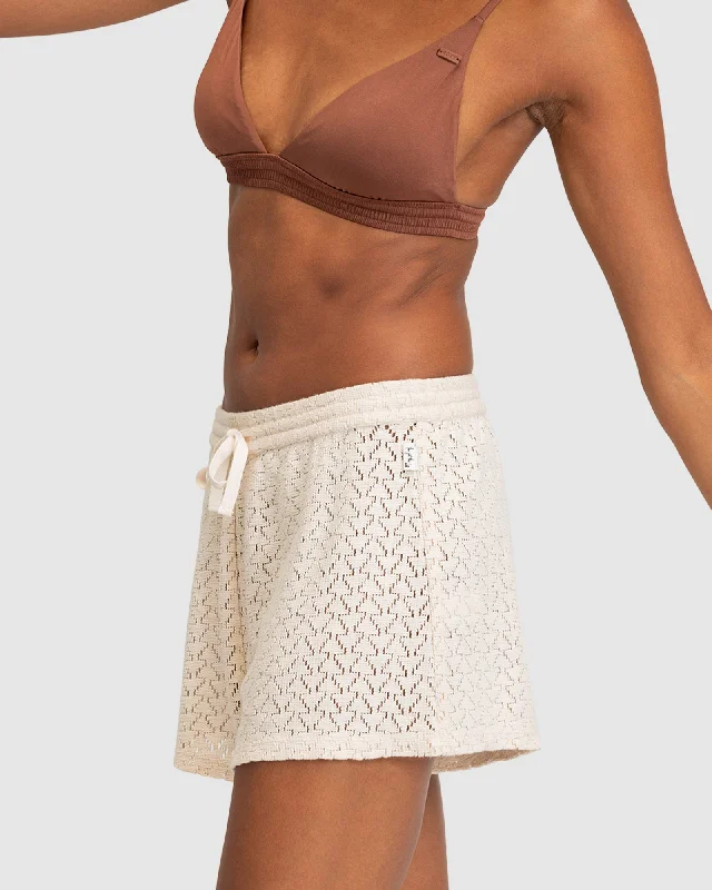 Womens Sunset Riders Crochet Shorts